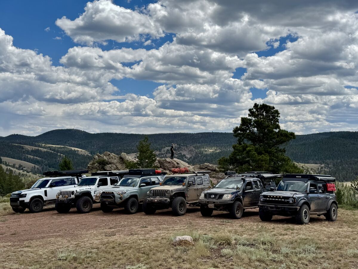 BAJ rigs at Buffalo Pass